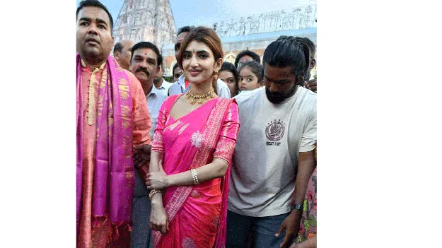 శ్రీవారి సేవలో శ్రీలీల