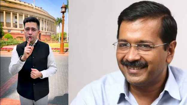 ఆమ్‌ఆద్మీ పార్టీ ఎంపీ రాఘవ్‌ చడ్డా నిరసన గళం.. 