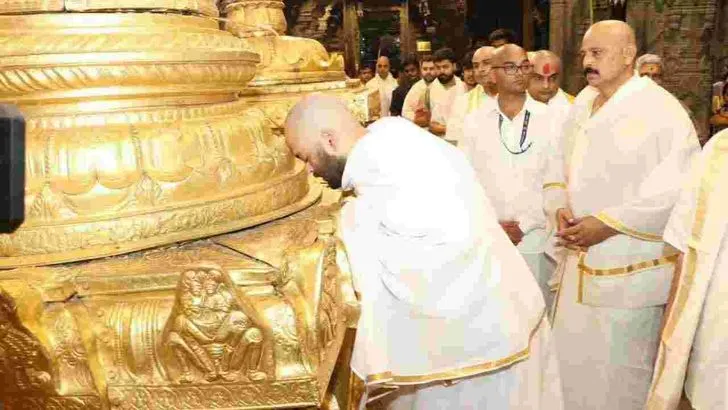 తిరుమల వేంకటేశ్వర స్వామిని దర్శించుకున్న అనంత్ అంబానీ