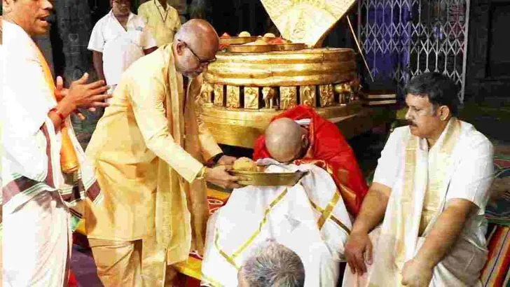 తిరుమల వేంకటేశ్వర స్వామిని దర్శించుకున్న అనంత్ అంబానీ