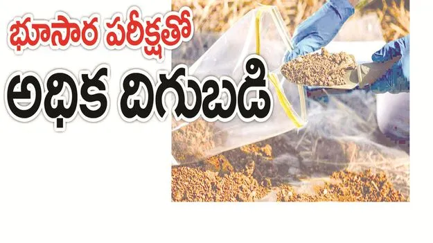 kumaram bheem asifabad- భూసార పరీక్షతో అధిక దిగుబడి