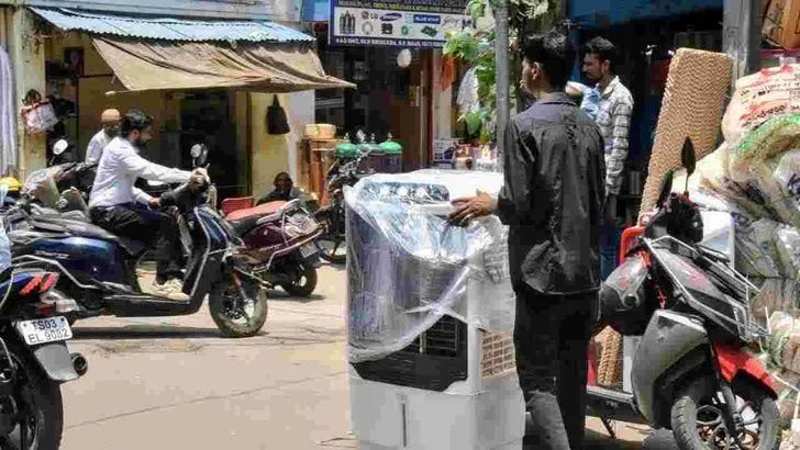 భానుడు భగ భగ.. ఎయిర్ కూలర్లకు పెరిగిన డిమాండ్..