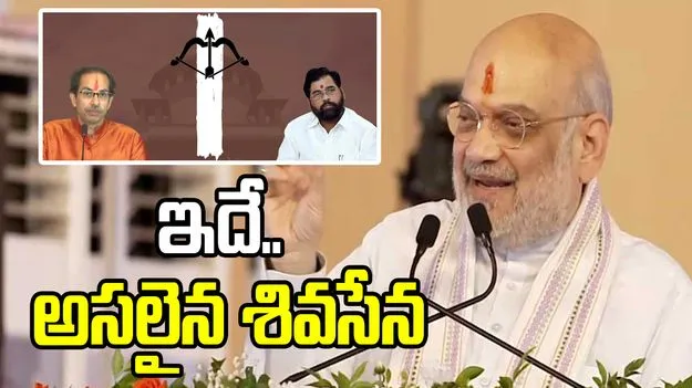 ఇక గ్రూపులు లేవు.. షిండే నేతృత్వంలోనిదే అసలైన శివసేన.. అమిత్ షా సంచలన వ్యాఖ్యలు