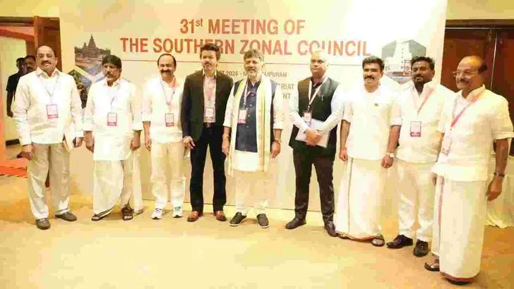 మహాబలిపురంలో అమిత్ షా అధ్యక్షతన 31వ సదరన్ జోనల్ కౌన్సిల్ సమావేశం