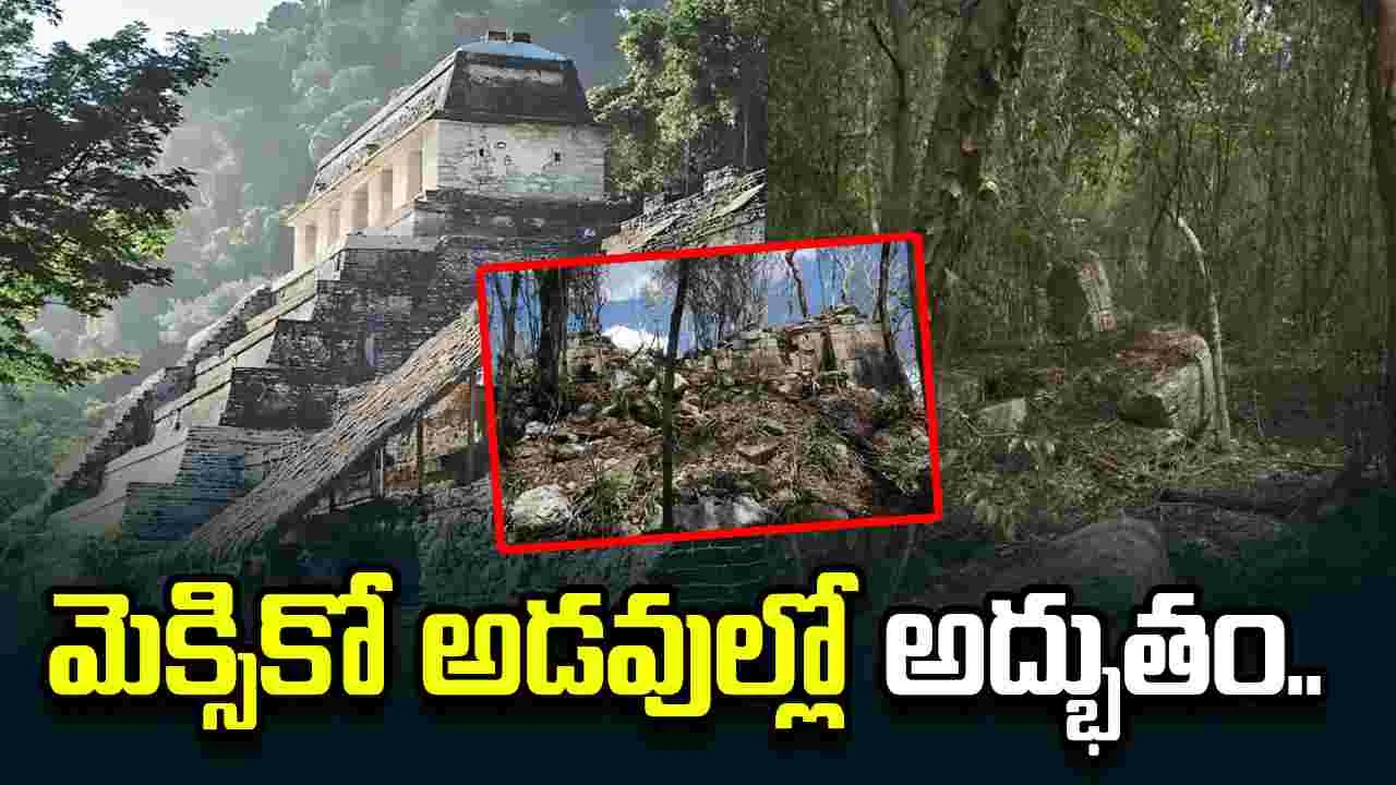 మెక్సికో అడవుల్లో అద్భుతం.. 1,000 ఏళ్ల తర్వాత బయటపడిన ప్రాచీన నగరం!