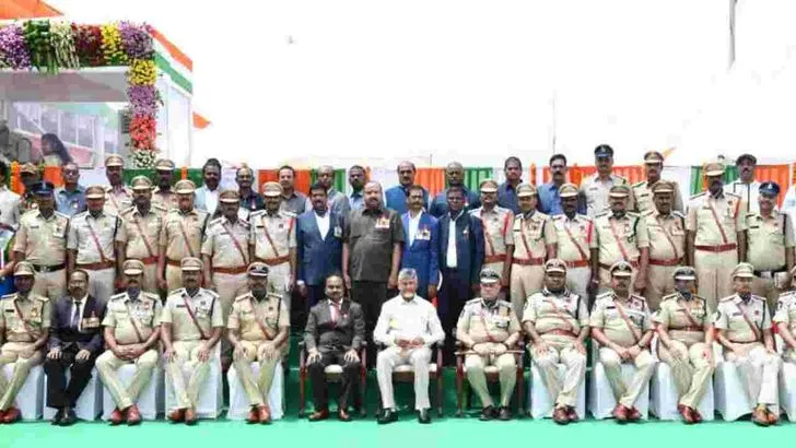 అమరావతిలో ఘనంగా స్వాతంత్ర్య వేడుకలు..