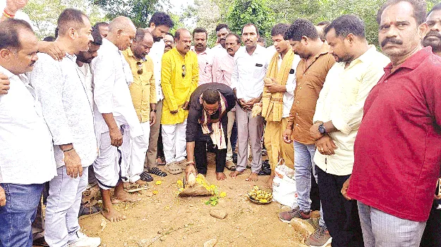 రూ.70 లక్షలతో బాహుదా వరదగట్టు నిర్మాణం 