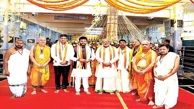 అరసవల్లి, శ్రీకూర్మంలో ఉపరాష్ట్రపతి