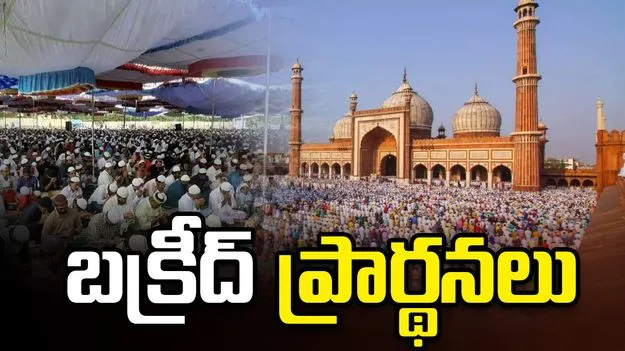 దేశవ్యాప్తంగా ముగిసిన బక్రీద్ ప్రార్థనలు..  మత సామరస్యాన్ని చాటిన వేడుకలు 