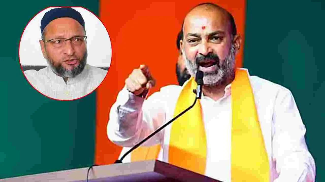 అసదుద్దీన్ ఒవైసీ బరితెగించి మాట్లాడుతున్నారు: కేంద్ర మంత్రి బండి సంజయ్