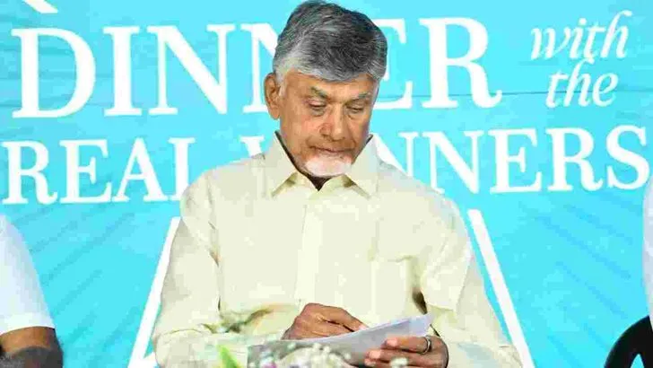 అమరావతిలో డిన్నర్ విత్ ది రియల్ విన్నర్ విందు 