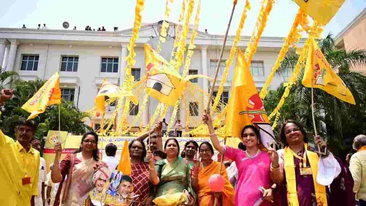 ఎన్టీఆర్ భవన్‌లో ఘనంగా సీఎం చంద్రబాబు పుట్టిన రోజు వేడుకలు