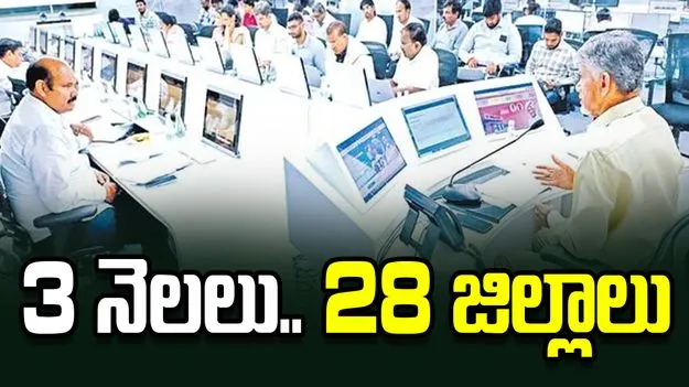 3 నెలలు.. 28 జిల్లాలు
