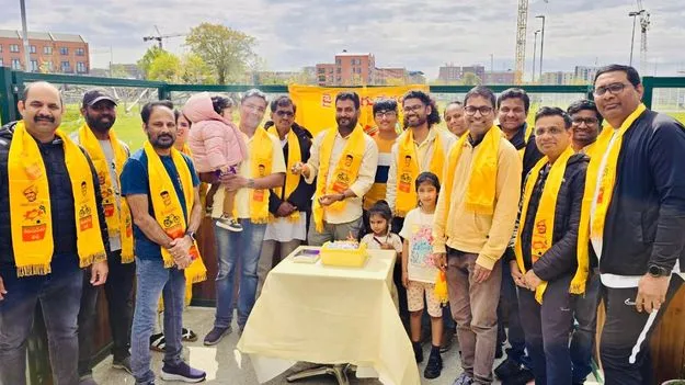 డబ్లిన్‌లో ఘనంగా సీఎం చంద్రబాబు జన్మదిన వేడుకలు