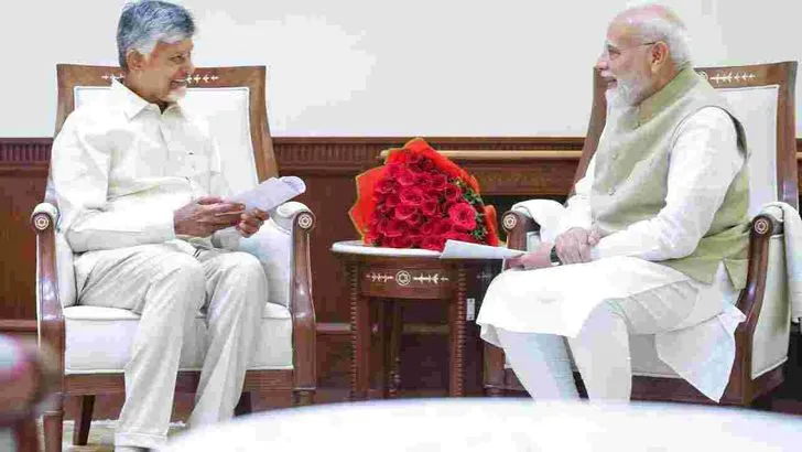 ఢిల్లీలో ప్రధాని మోదీ, కేంద్రమంత్రులతో సీఎం చంద్రబాబు భేటీ