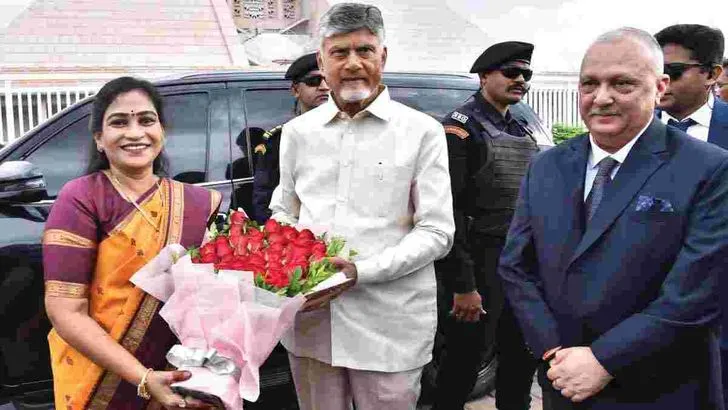 ఏపీ పోలీస్‌ రిట్రీట్‌- 2026 సమావేశానికి హాజరైన సీఎం చంద్రబాబు