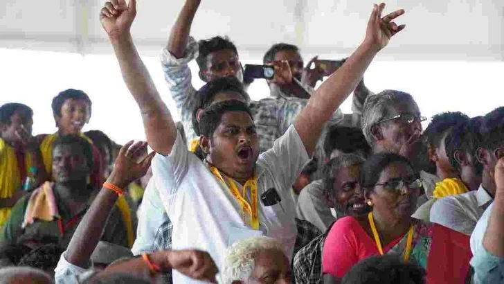 హామీ నిలబెట్టుకున్నాం: సురేపల్లి సభలో సీఎం చంద్రబాబు 