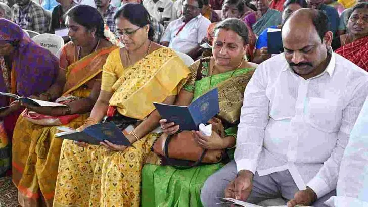 హామీ నిలబెట్టుకున్నాం: సురేపల్లి సభలో సీఎం చంద్రబాబు 