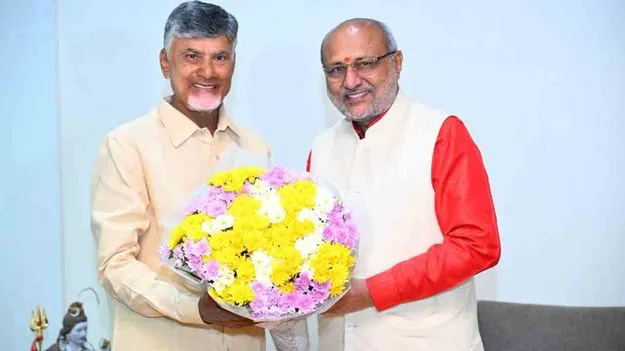 ఉప రాష్ట్రపతి సీపీ రాధాకృష్ణన్‌కు జన్మదిన శుభాకాంక్షలు: సీఎం చంద్రబాబు