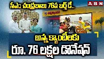 సీఎం చంద్రబాబు 76వ బర్త్ డే.. 