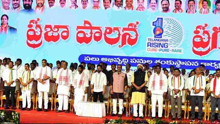 నల్లగొండ జిల్లాలో హ్యామ్‌ రోడ్ల పథకానికి  శంకుస్థాపన చేసిన సీఎం రేవంత్‌రెడ్డి