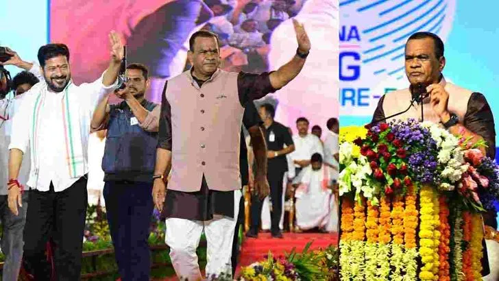 నల్లగొండ జిల్లాలో హ్యామ్‌ రోడ్ల పథకానికి  శంకుస్థాపన చేసిన సీఎం రేవంత్‌రెడ్డి