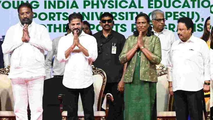 యంగ్‌ ఇండియా ఫిజికల్‌ ఎడ్యుకేషన్‌ యూనివర్శిటీని ప్రారంభించిన సీఎం రేవంత్‌రెడ్డి