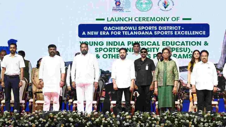 యంగ్‌ ఇండియా ఫిజికల్‌ ఎడ్యుకేషన్‌ యూనివర్శిటీని ప్రారంభించిన సీఎం రేవంత్‌రెడ్డి
