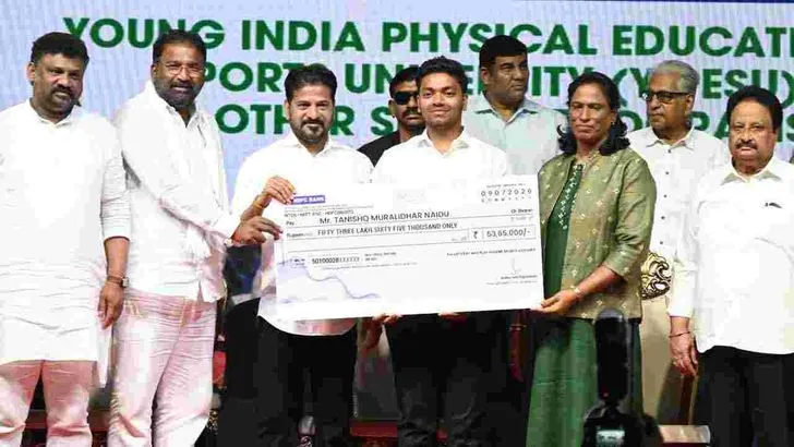 యంగ్‌ ఇండియా ఫిజికల్‌ ఎడ్యుకేషన్‌ యూనివర్శిటీని ప్రారంభించిన సీఎం రేవంత్‌రెడ్డి