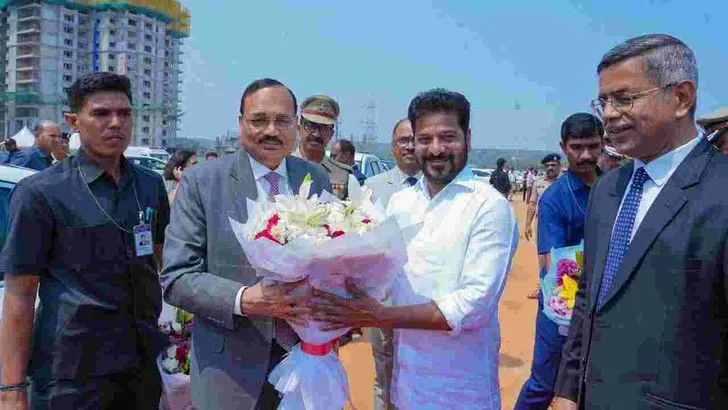 తెలంగాణ హైకోర్టు జోన్ 2 భవన నిర్మాణ పనులకు సీజేఐ శంకుస్థాపన