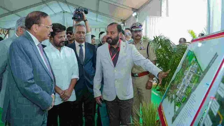 తెలంగాణ హైకోర్టు జోన్ 2 భవన నిర్మాణ పనులకు సీజేఐ శంకుస్థాపన