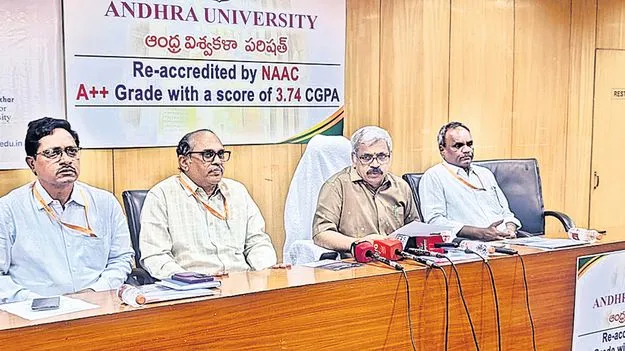 25న ఏయూ స్నాతకోత్సవం