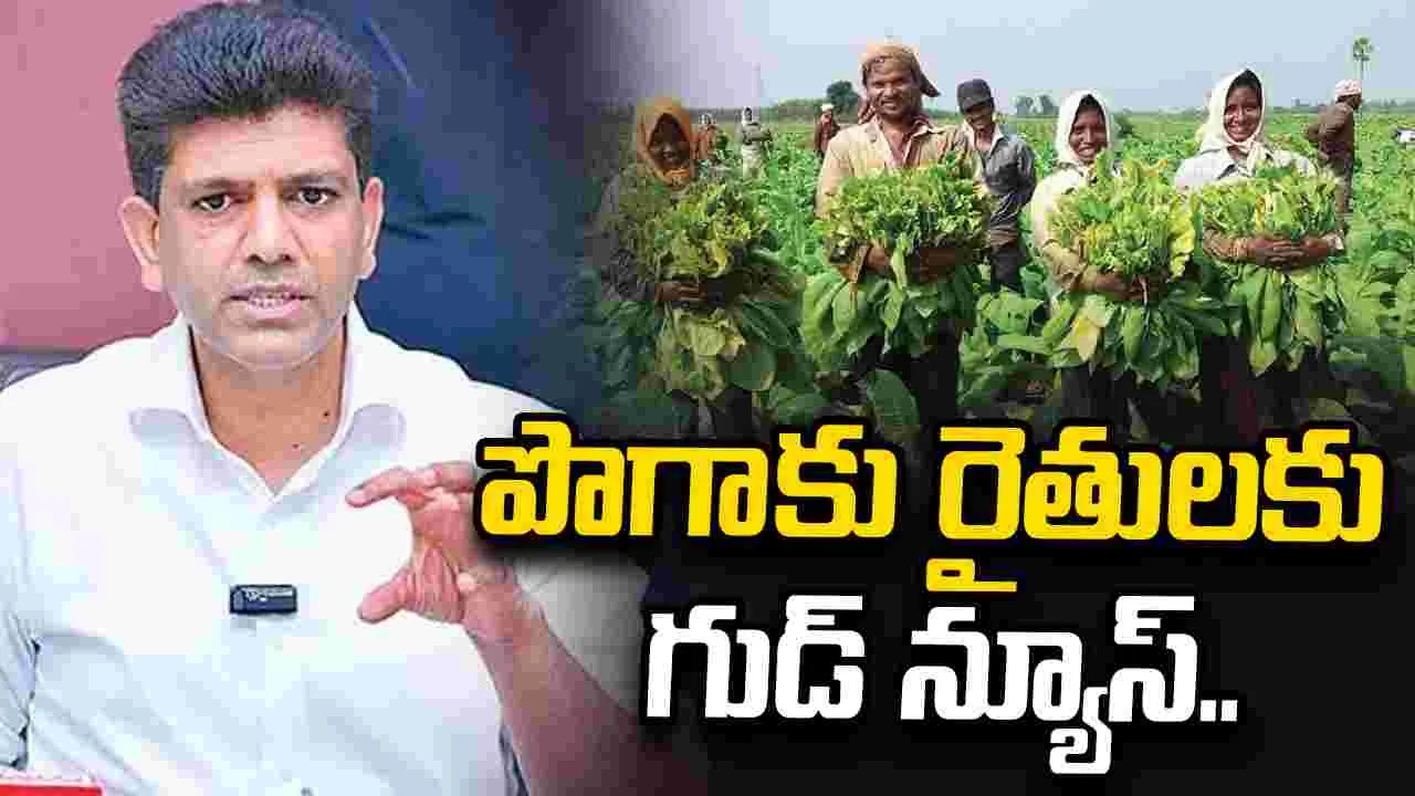 పొగాకు రైతులకు భారీ సహాయ ప్యాకేజీ ప్రకటించిన కేంద్ర, రాష్ట్ర ప్రభుత్వాలు