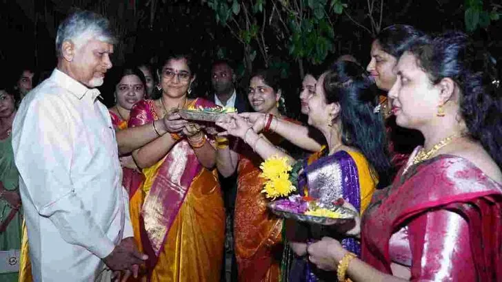 సింగపూర్‌లో సీఎం చంద్రబాబుకు ఘన స్వాగతం..