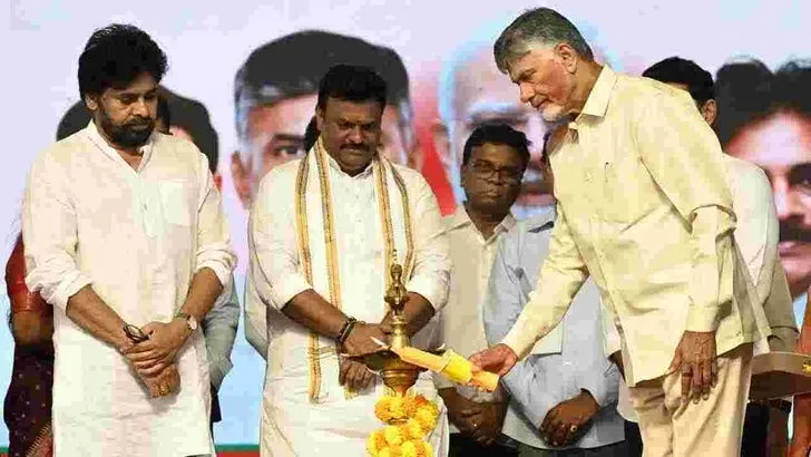 తిరుపతిలో ఎన్డీయే కూటమి విజయోత్సవ సభ.. 
