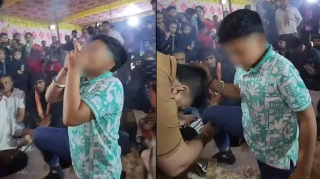 సిగరెట్ బాబాగా బాలుడు.. గుప్పుగుప్పుమంటూ సిగరెట్లు తాగుతూ..