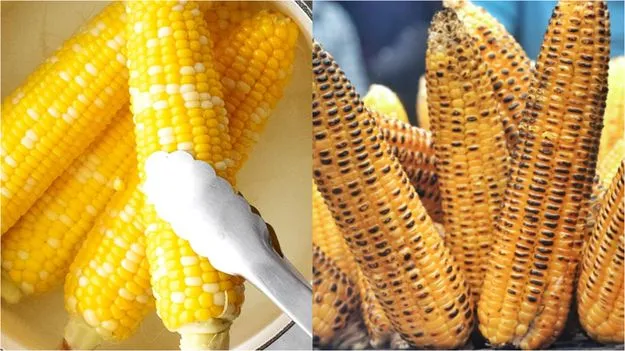 కాల్చిన మొక్కజొన్న లేదా ఉడికించిన మొక్కజొన్న.. ఏది ఆరోగ్యానికి మంచిది?