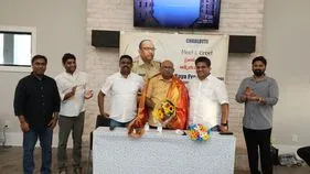 కర్నూల్ రేంజ్ డీఐజీకి షార్లెట్‌లో సన్మానం