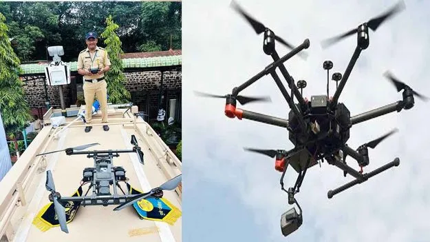 హైటెక్ డ్రోన్ పోలీసింగ్.. గంజాయి సేవిస్తున్న వారిపై ప్రత్యేక నిఘా