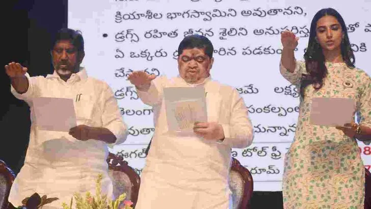 హైదరాబాద్‌‌లో అంతర్జాతీయ యాంటీ డ్రగ్స్ దినోత్సవం.. పాల్గొన్న ప్రముఖులు