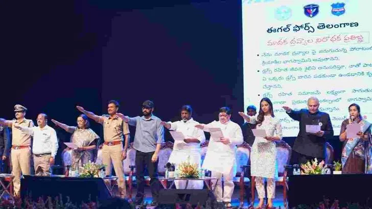 హైదరాబాద్‌‌లో అంతర్జాతీయ యాంటీ డ్రగ్స్ దినోత్సవం.. పాల్గొన్న ప్రముఖులు