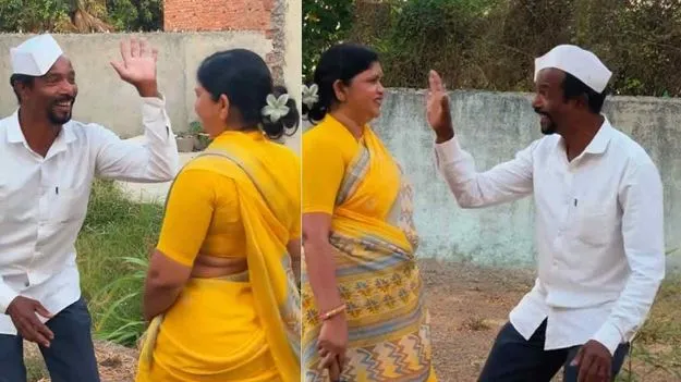 డ్యాన్స్ చేసిన అంకుల్, ఆంటీ.. వీడియో వైరల్ 