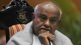 దేవెగౌడకు అవమానం.. రాజ్యసభకు బీజేపీ టిక్కెట్ నిరాకరణపై కాంగ్రెస్ ధ్వజం