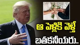 ఆ పెళ్లికి వెళితే నన్ను బతకనీయరు.. మీడియాపై ట్రంప్ సెటైర్లు 