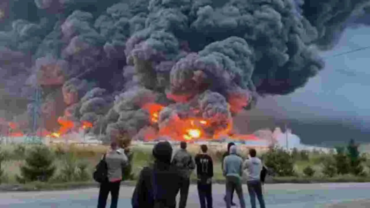 Drone Attack on Wildberries Warehouse in Russia