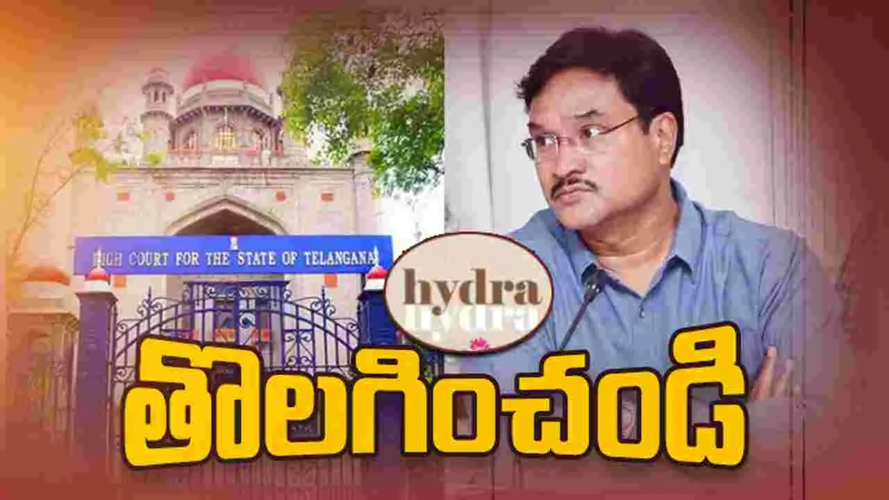 హైడ్రా కమిషనర్‌ రంగనాథ్‌ను.. పదవి నుంచి తొలగించండి: హైకోర్టు 