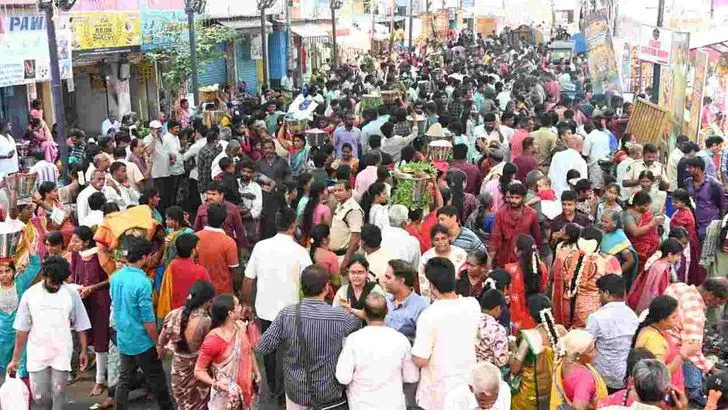 గంగమ్మ జాతర.. చివరి రోజు పోటెత్తిన భక్తులు