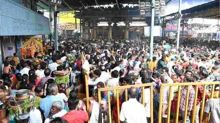 గంగమ్మ జాతర.. చివరి రోజు పోటెత్తిన భక్తులు