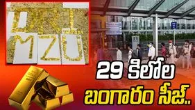 ముంబై ఎయిర్‌పోర్టులో.. 29 కిలోల బంగారం సీజ్..