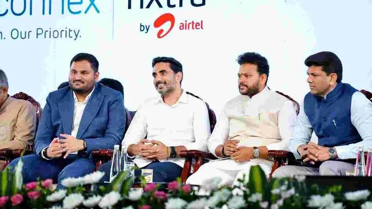 గూగుల్ ఏఐ డేటా హబ్‌‌కు శంకుస్థాపన చేసిన సీఎం చంద్రబాబు